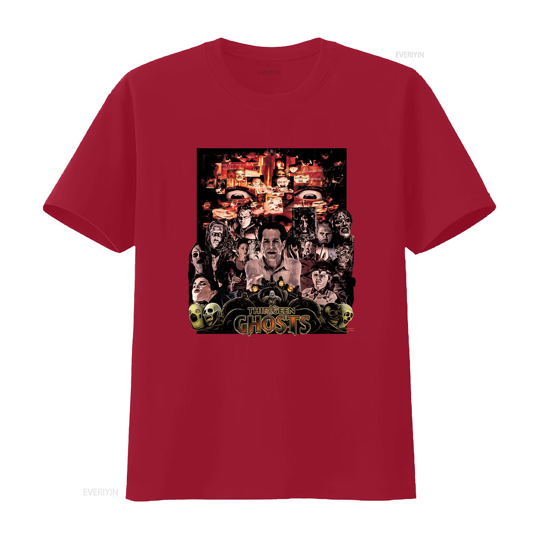 Thirteen Ghosts Horror Movie T Shirt for Cotton vintage Washed Stylish graphic designer clothes fashion Comfortable S