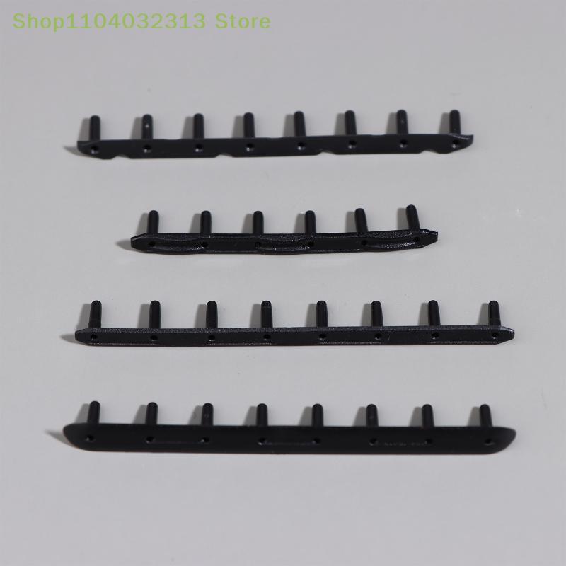 petiteString Protector Tube for Badminton Racket Nylon Grommet Replacement with Multiple Nail Types for Badminton Enthusiasts