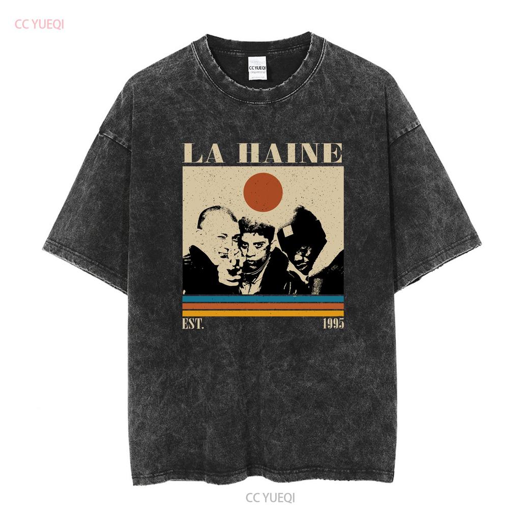 La Haine T Shirt Movie SweaT Vintage S For Him Retro Long or Short Sleeves Vintage Washed Fashion Stretched Soft