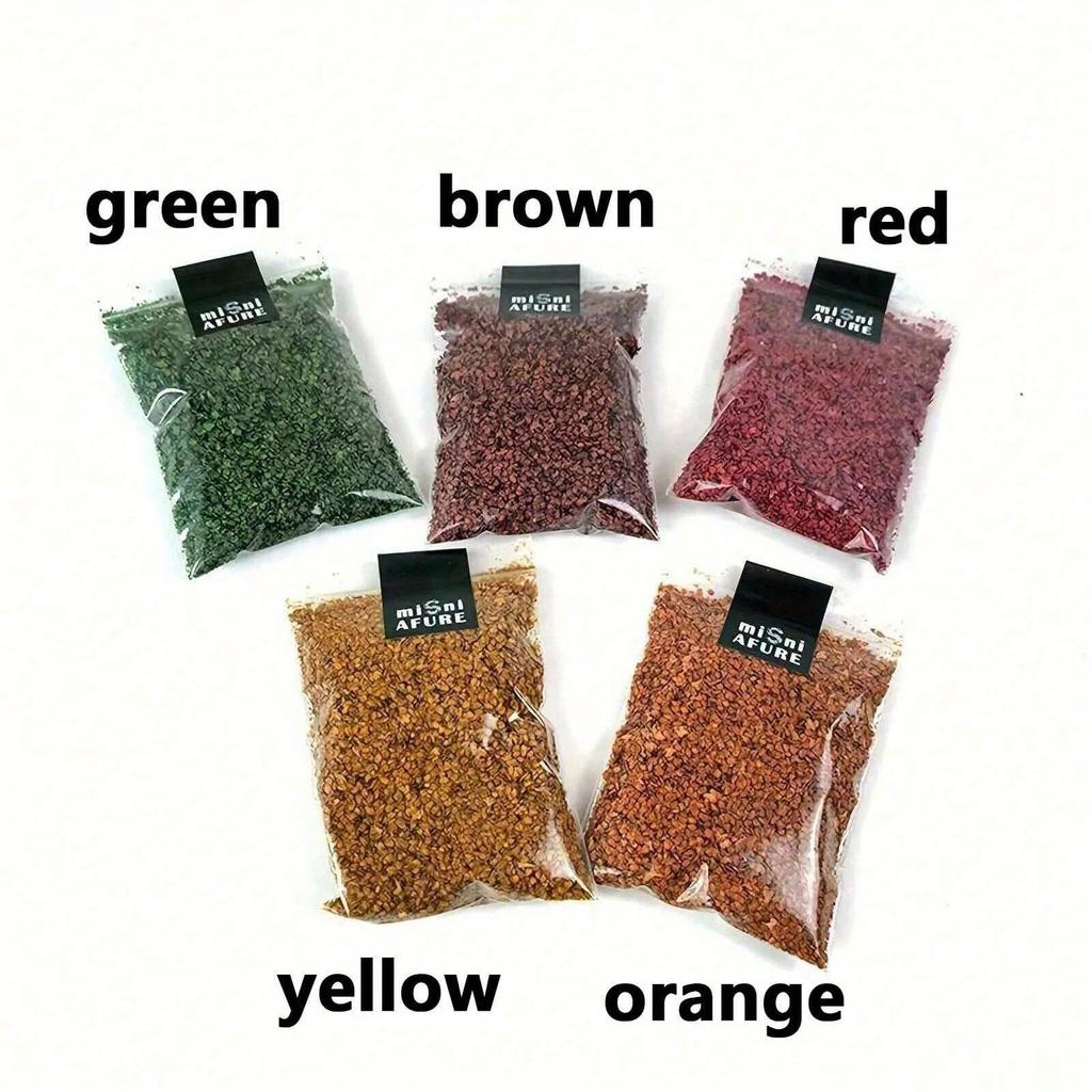 1 Pack, Simulation Mini Leaves Miniature Static Leaf Sand Table Layout Scene Model Wargame Accessories DIY Scenery Making