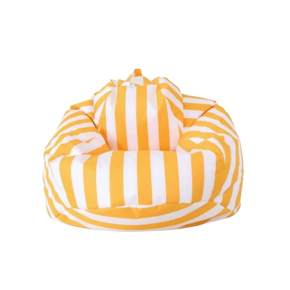 Waterproof Fabric Lazy Lounger Sofa Lightweight Floor Cushion Comfortable Bean Bag Chair Balcony