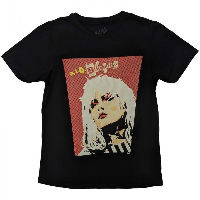 Blondie Camiseta adulta unissex também conhecida como Pop Art M preto