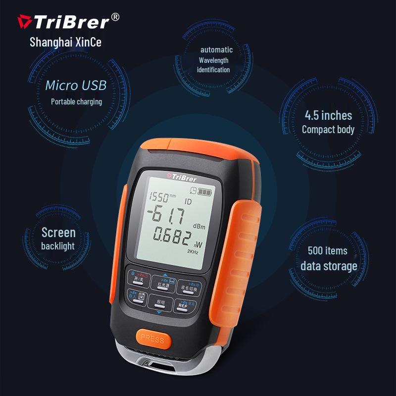 High-Precision Rechargeable Optical Power Meter & Red Light Fiber Optic Pen