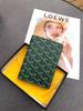 Dogtooth Print Goya Passport Holder & Coin Purse - Stylish & Versatile Wallet