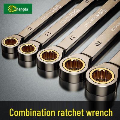 Dual-Use Quick Ratchet Wrench Set - Labor-Saving, Two-Way Plum Blossom Open-End Design