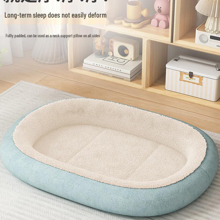 All-Season Thickened Winter Pet Bed for Cats & Small Dogs