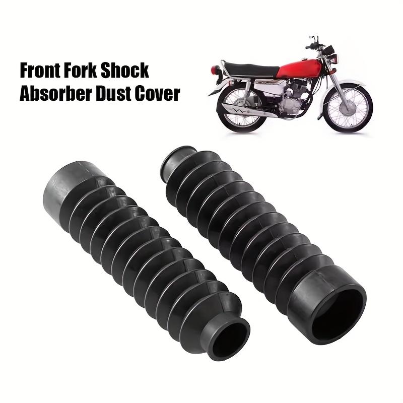 Motorcycle Front Fork Shock Absorber and Dust Cover Durable Synthetic Rubber, Fit for Various Bike Models, Motorcycle Shock Absorber