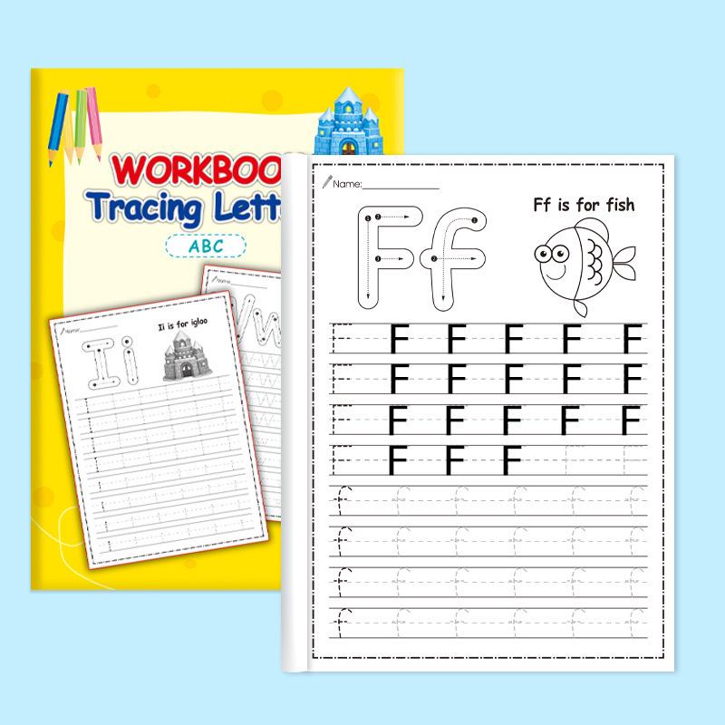 English Alphabet Cognitive Coloring Book for Kids – Upper & Lowercase Letters
