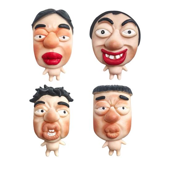 Yousheng Stress Relief Man Squeeze Toy Slow Return Naked Ugly Men Stretchy Sensory Toy Adults Teens Kids Soft Flexible TPR Fidget Toy Party Favors