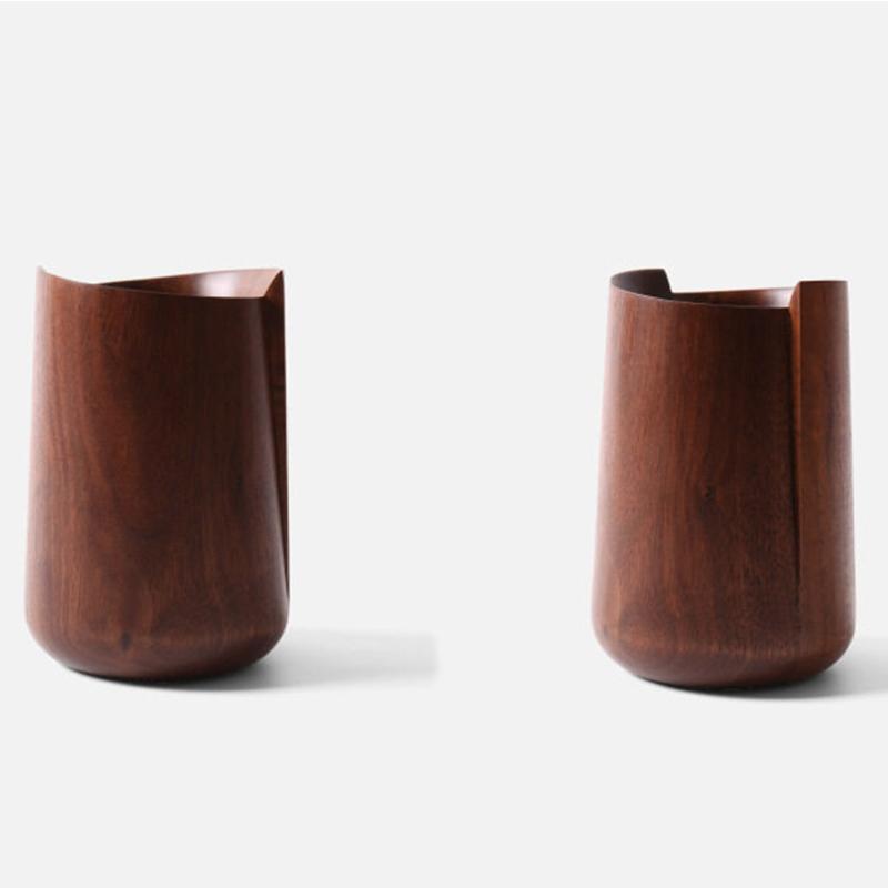 Portable Vintage Pen Holder Wooden Pens Containers Luxury Accessory Storage Boxes Minimalist Office Organizer Box Furniture