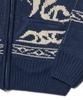 Nomaenyueol Cowichan Hooded Zip-Up - Navy