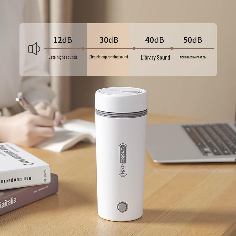 Vooma Travel Electric Kettle: Compact Heating Cup for Business, Dorm, or Travel.