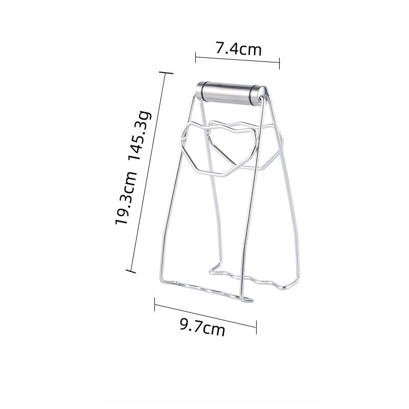 

HANYANG 304 Многофункциональная паровая стойка, противоожоговой зажим, приспособление для подбора посуды, предметы домашнего обихода, зажим для посуды, кухонный, устойчивый к высоким температурам, нескользящий зажим