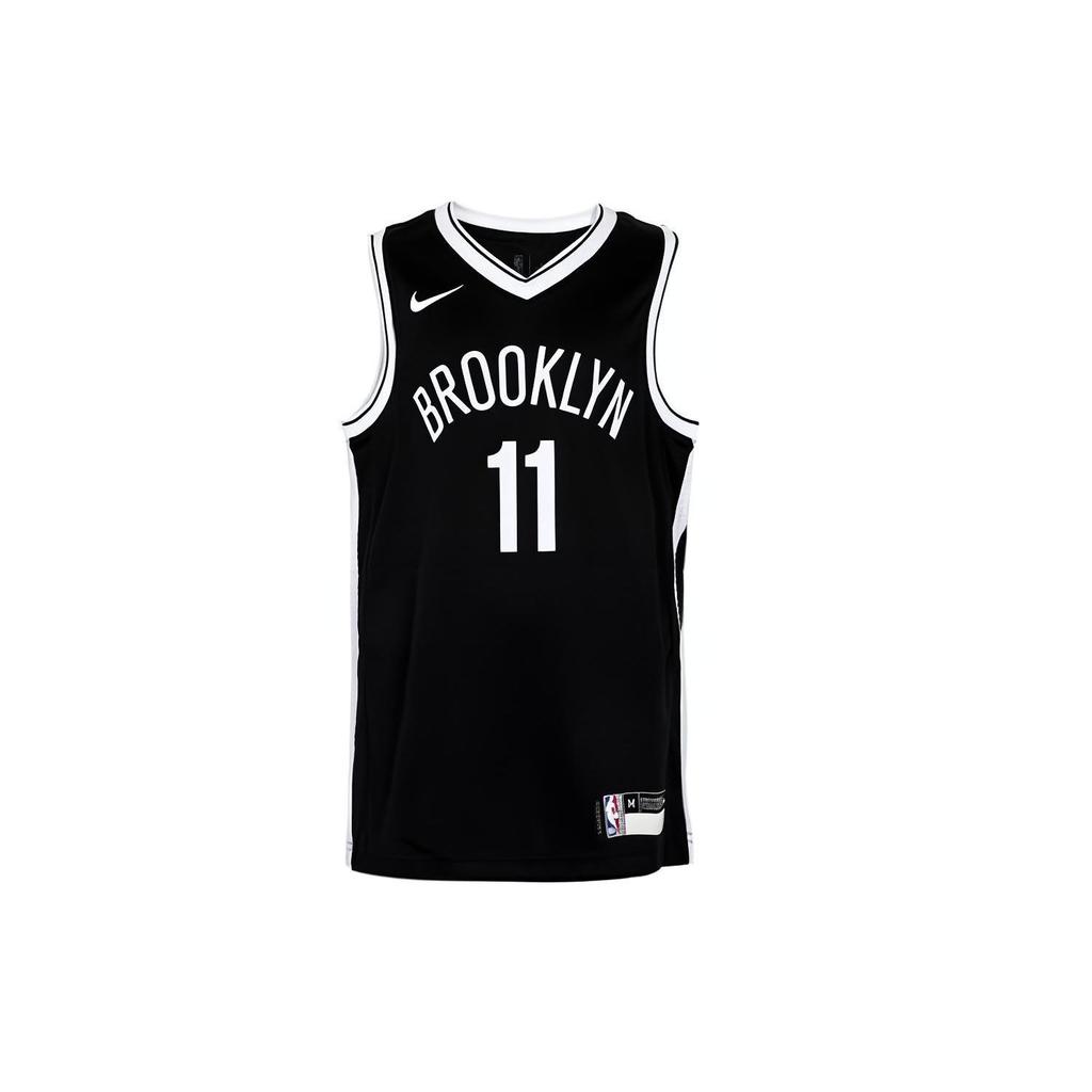 Nike Casual Sports Suit Brooklyn Nets Kyrie 11 Jersey Training Breathable Vest Kids Suit Black 3Z2B7BZ2P-NYNKI