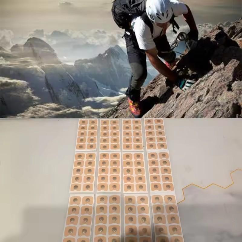 Hot sale,30/60/90/120Pcs Outdoor Camping Hiking Nasal Magnetic Suction Iron Nasal Strips Rxtension Tape Tool Nose Patches