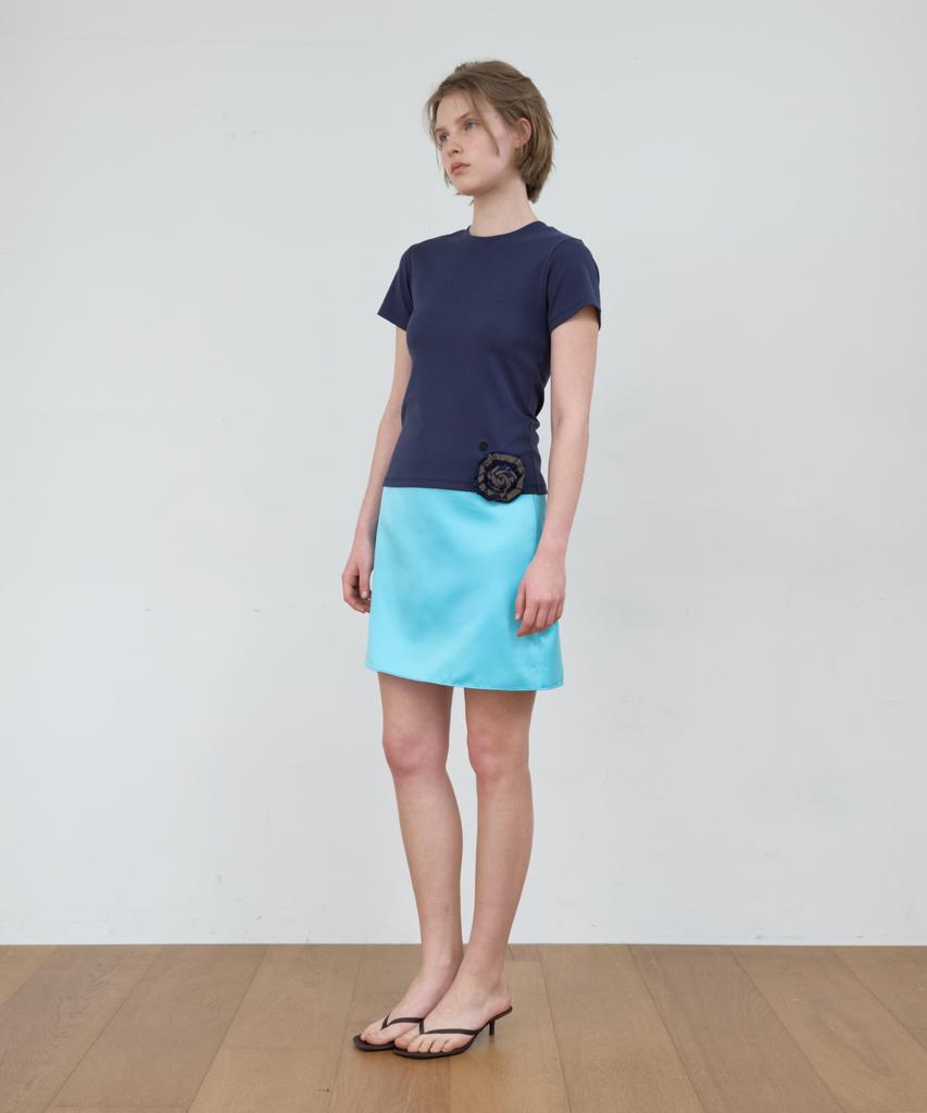 MA JOURNEE Basic Simbol T-Shirt_Navy