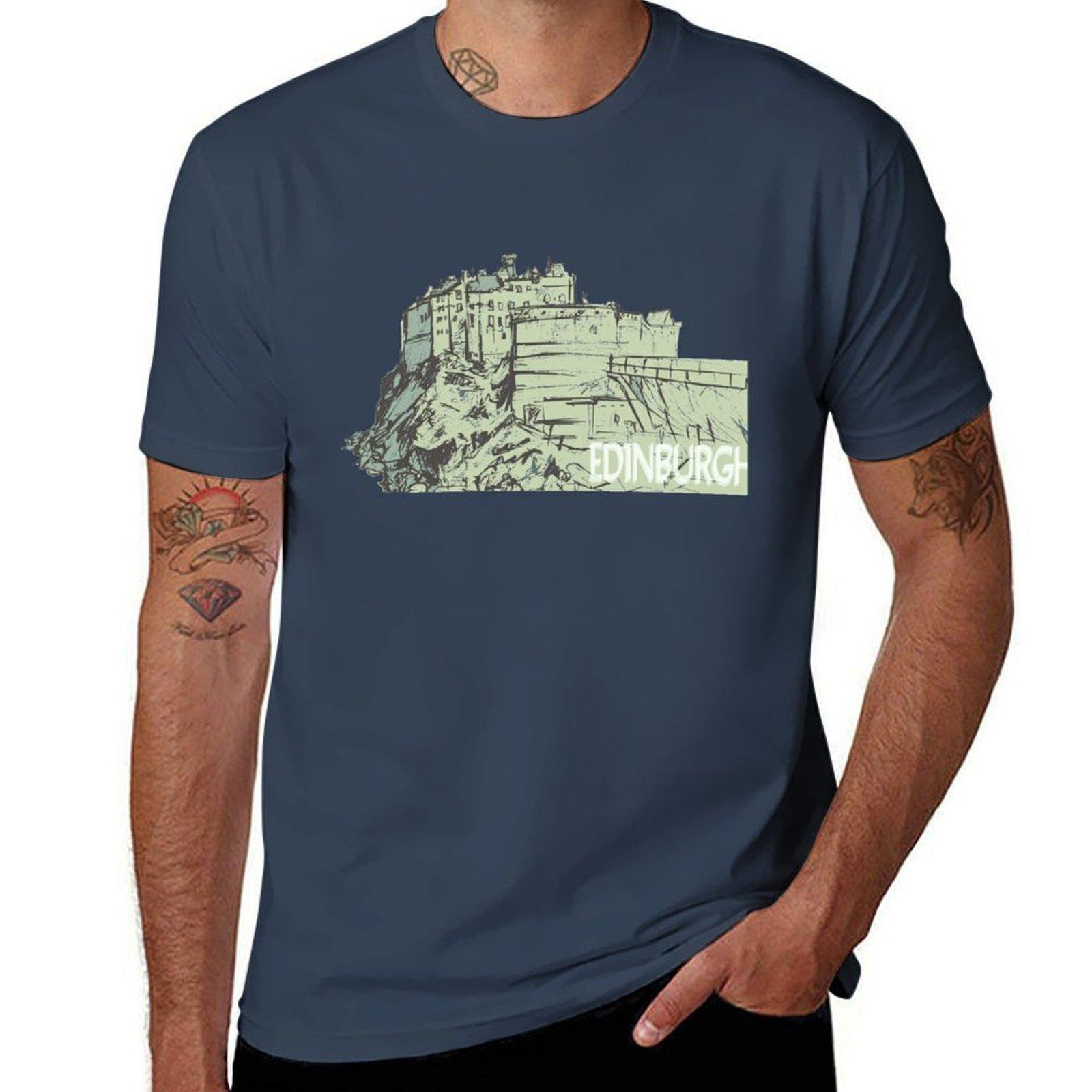Castle Rock Edinburgh Tshirt Plus Size Everyday Tee Shirt S