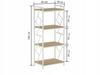 R2-FX Bookcase (4P) Natural Oak M33 (white Frame)