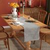 Table Runner Velvet Solid Color American Simple Luxury Table Runners Country Wedding Decoration For Dining Modern Home Textile