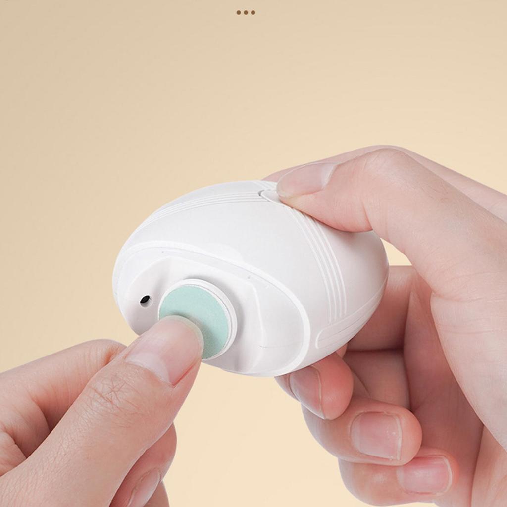 Electric Nail Clipper Cutter Mute Automatic Nail Grinder Trimmer For Baby Adult Mini Manicure Tool Nail Care Rechargeable