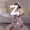 Sweetheart bear lolita maid pleated skirt love cartoon cute one-piece cos pure desire super cute girl suit