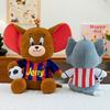 Tom And Jerry Large Plush Doll With Soft Fabric For Kids Playroom Decor