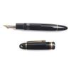 Excellent MONTBLANC fountain pen Meisterstück 149 white star Black gold 14K mens Used