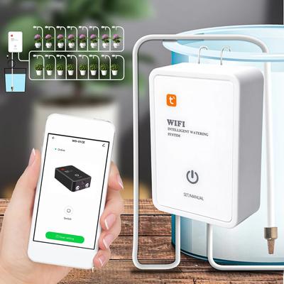 Tuya WIFI Auto Watering Device Intelligent Timed Drip Irrigation System APP Control Irrigation System Kit for 16 Potted Plants
