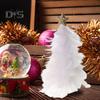 Fjäder julgran Bordsdekoration Handgjord trädfigur med Star Topper Holiday Home Centerpiece för jul nyårsfest