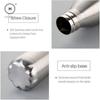 Homlly Tonii Bowling Pin Stainless Steel Bottle (500ml)