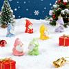 10 / 20 Pezzi Mini Statue di Gnomi Figurini in Resina da Collezione Ideali per Decorazione Giardino delle Fate Regalo di Natale Decorazione per la Casa