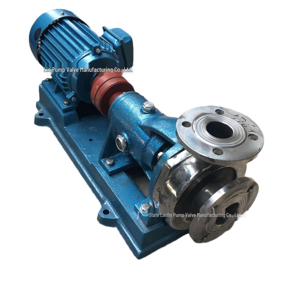 GLF50-40 4kW Stainless Steel Acid Pickling Pump with Large Flow, Suitable for Alcohol and Food, Optional Explosion-Proof Motor