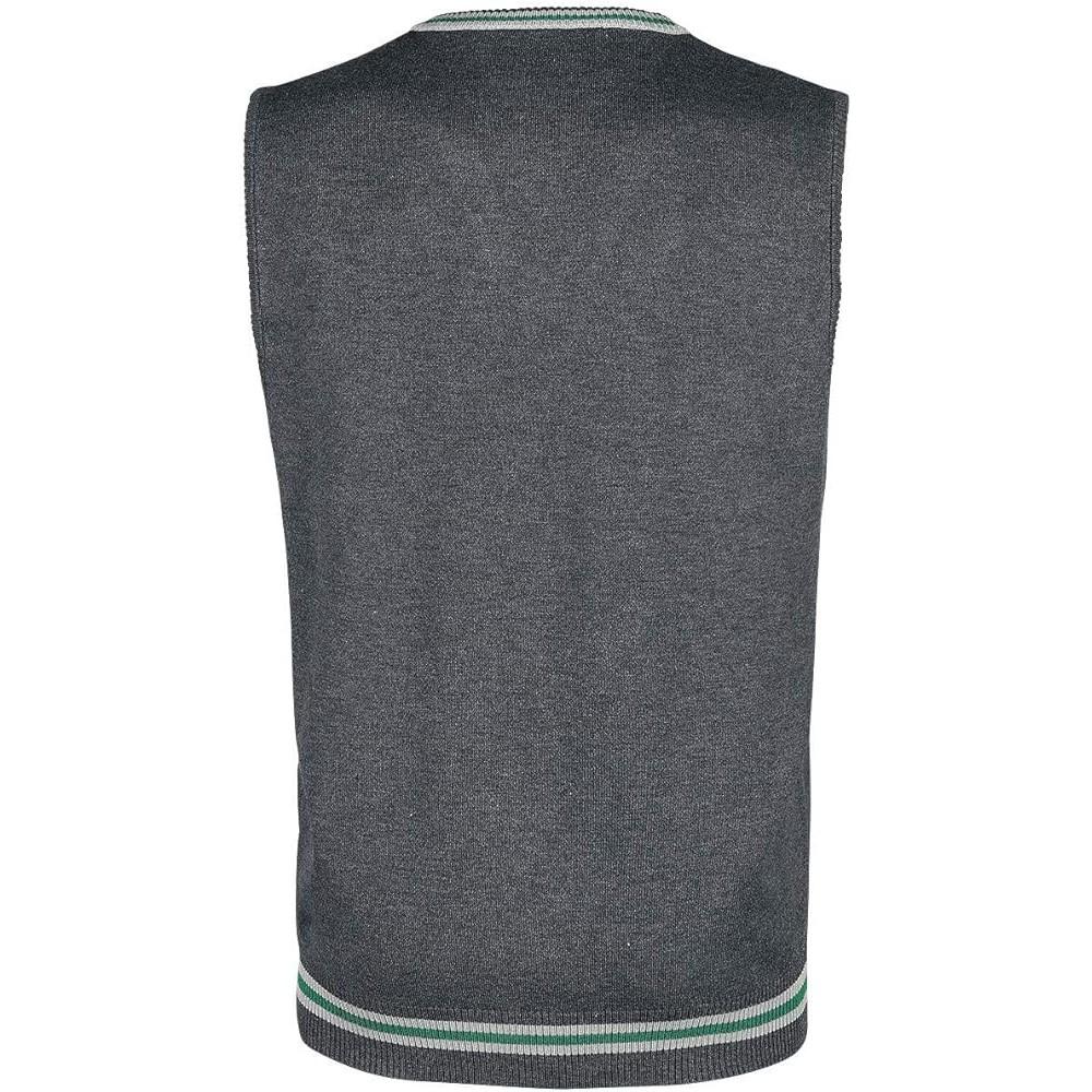 HARRY POTTER Mens Slytherin Pull Over Sleeveless Sweatshirt