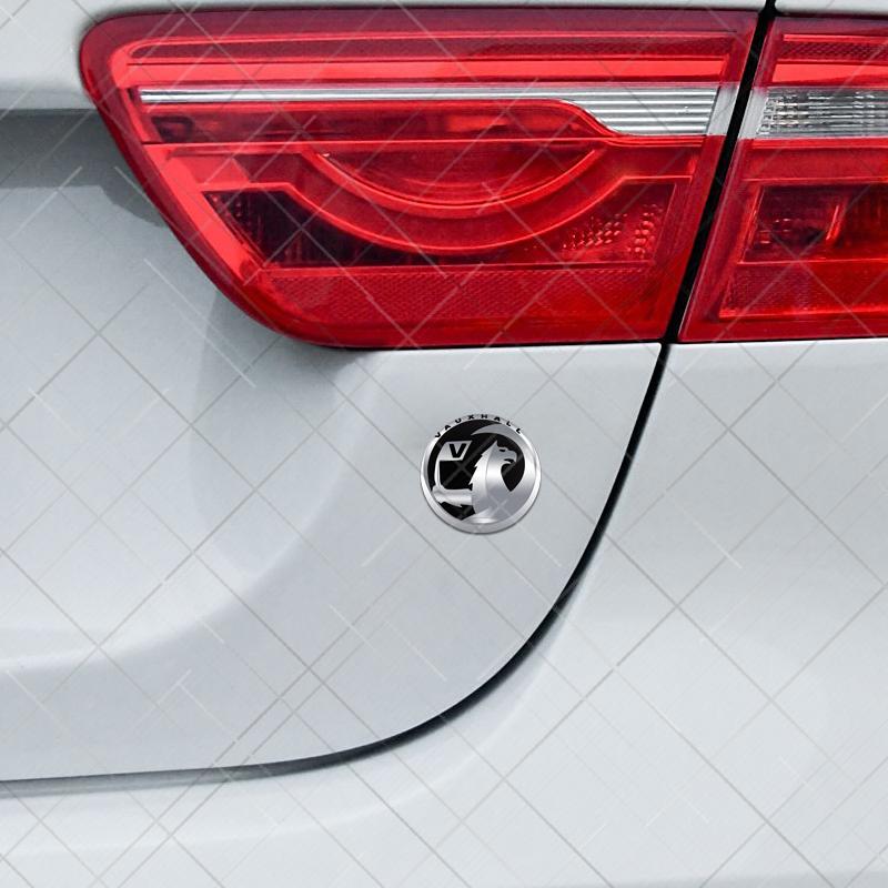 Metal 3D  Mokka Logo Car Styling Rear Trunk Letter Emblem Sticker