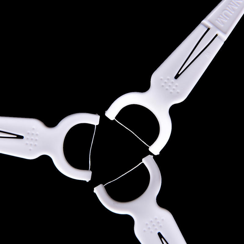 30Pcs/Box Sticks Health Tooth Clean Picks Dental Floss Flosser Toothpicks