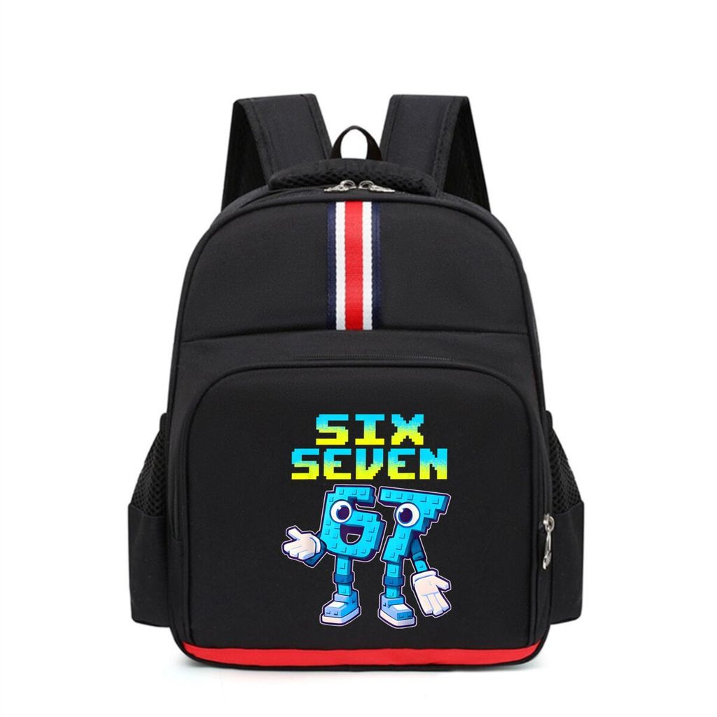 

Детский рюкзак Kids Steal A Brainrot 67 с принтом, школьная сумка из оксфордской ткани. 42*30*13cm