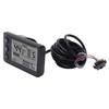 J-ouuoS866 Elektrisches Fahrrad Display LCD Messgerät 24V 36V 48V Elektroroller Bedienfeld mit SM-Stecker