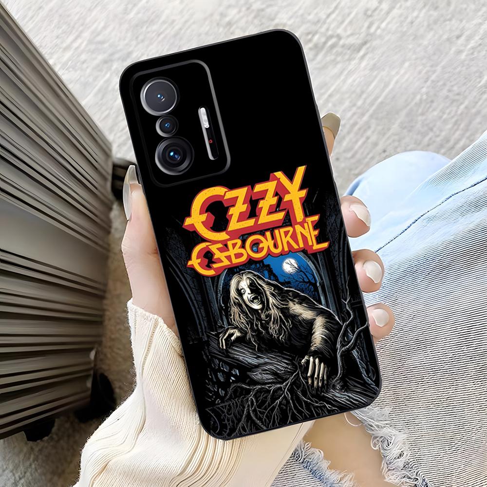 Retro Heavy Metal Band Rock Ozzy Osbourne Band Phone Case For Xiaomi Poco M7 M6 M5 M4 4g 5g F7 F6 X7 X6 X5 Ultra Pro Silicone C