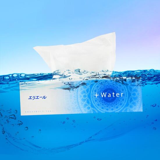Elleair Plus Water Tissue 180 Sheets 5 Packs 3 Sets