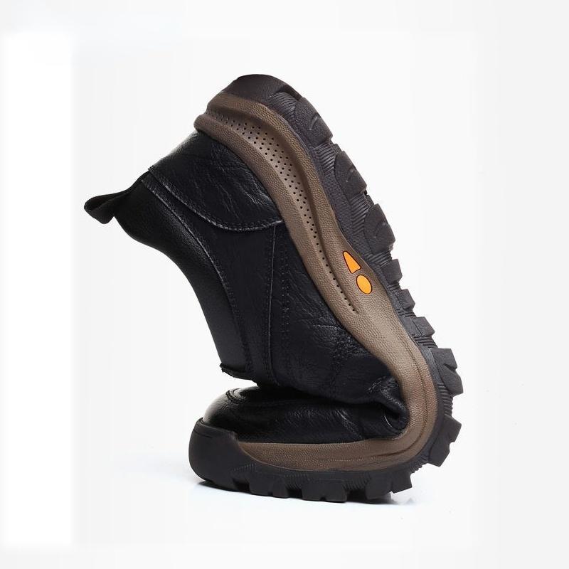 Fashion Spring Autumn Winter Men Sneakers Casual PU Leather Lace-Up Flat with Plus Shoes Size 39-44 Men Fashion Sneakers