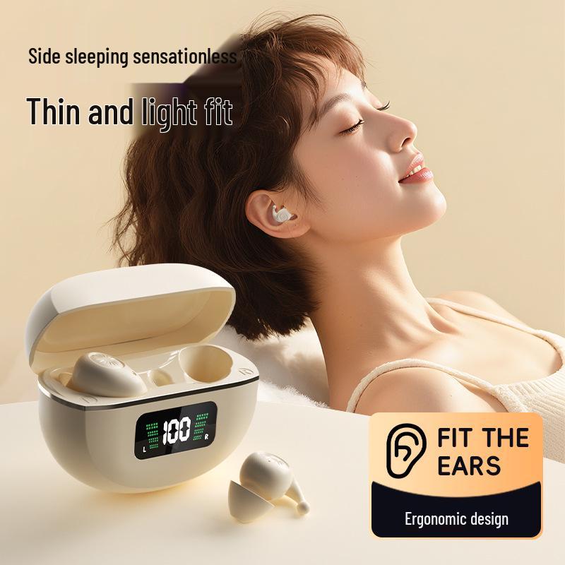 Wireless Noise-Cancelling Silicone Sleep Earphones