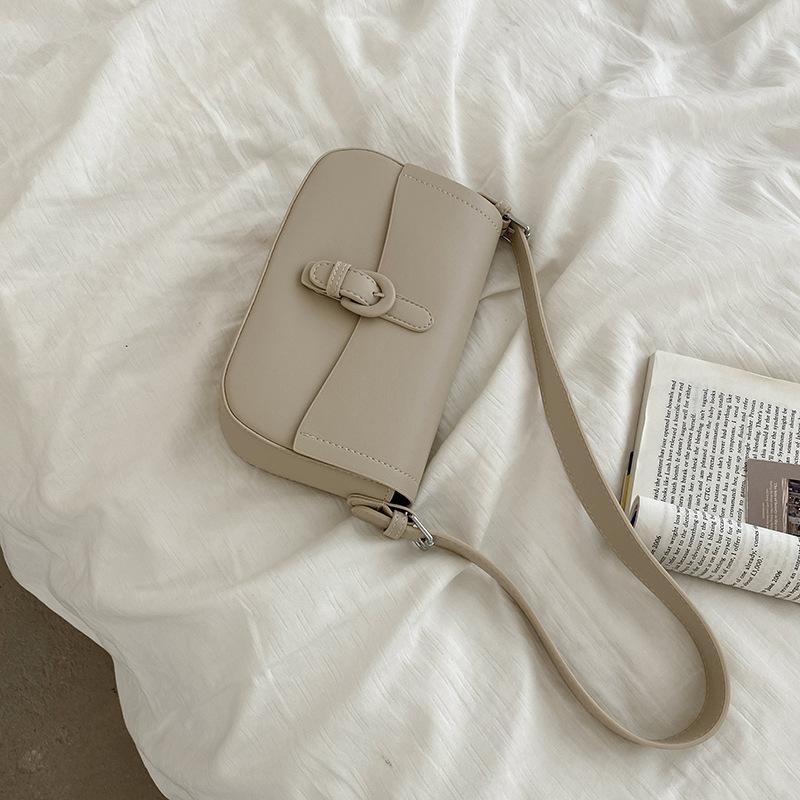 Korean Version Bag Women Snewest Niche Fashion Retro Armpit Bag High-End All-Match Small Square Bag Shoulder Bag