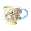 Tulip Puppy Mug Ceramic Cute Coffee Cup Ladies Personal Latte Cup Exquisite Afternoon Tea Cup