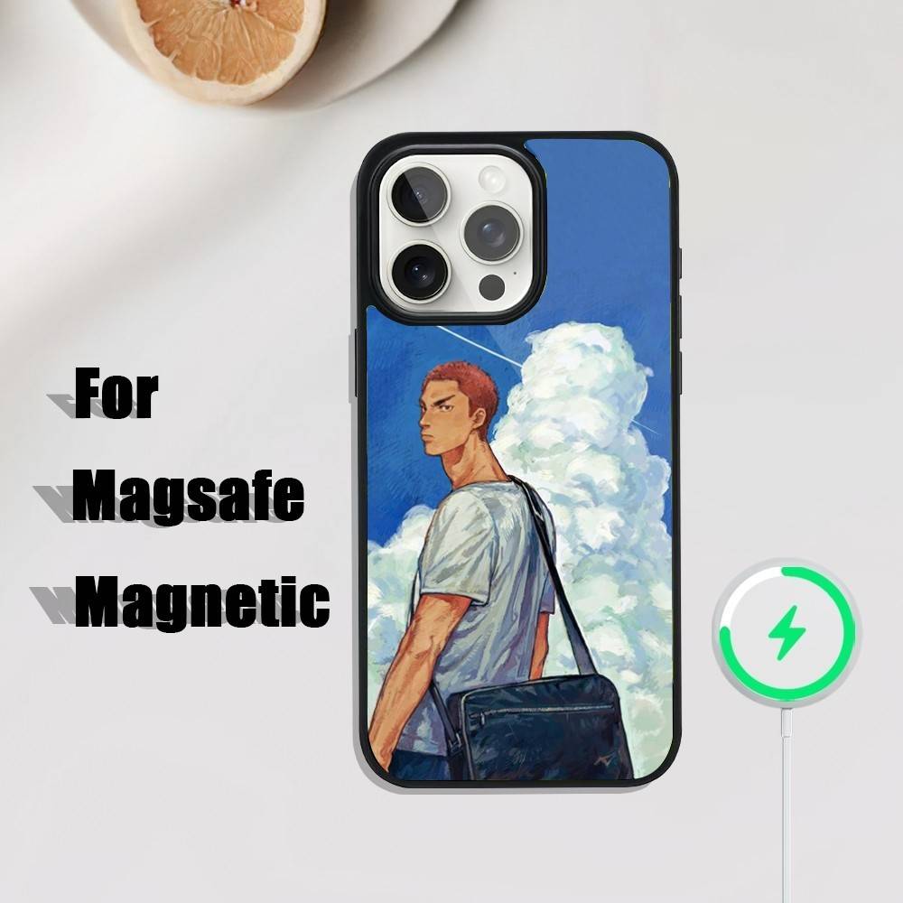 

S-Sakuragi-Hanamichi comics Phone Case iPhone 17,16,15,14,13,12,11,Pro,Max,Plus,Mini,SE4,E Magnetic Magsafe Wireless Charging iPhone16