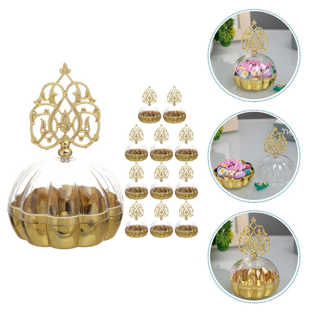 12 Stück Bulk Geschenk Süßigkeitenbox Baby Brautjungfern Boxen für Geschenke Kleine Leckerei Schicke Snacks Plastik Klar Gastgeschenk