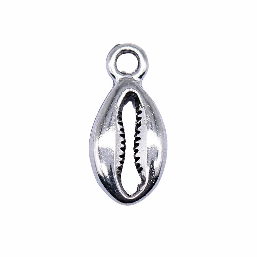 Shell Charms Multi Color Alloy Pendants For Beach Themed DIY Jewelry Accessories