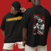 Chainsaw Man Anime Printed Cotton Tshirt for Men and Women Harajuku Trend Fashion Oversized Anime Peripheral Clothing Tshirt