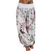 Pantaloni da Yoga Harem da Donna Thailandesi con Comoda Vita Elastica e Vestibilità Ampia