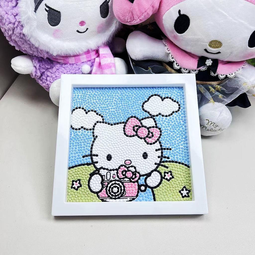 Free Shipping/Cartoon Diamond Painting Children'S Gift Handmade Cross Stitch Framed Diy Bedroom Sticker