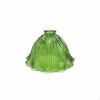 Glass Lampshade Ruffled Edge Replacement Shade DIY Friendly for Dining